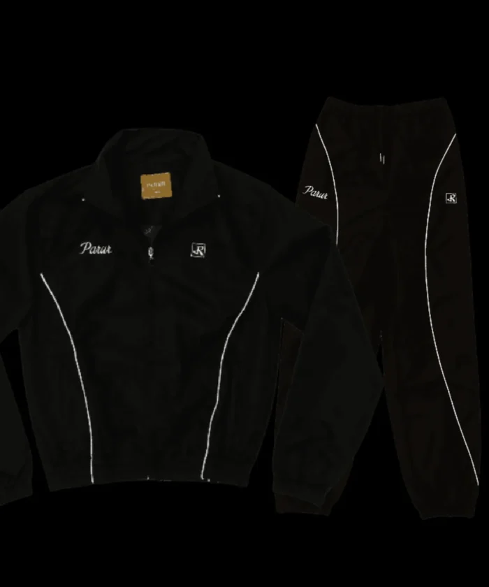 Parur Classic Tracksuit – Black